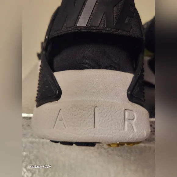 NIKE AIR HUARACHE DRUFT BLACK VOLT. Size 12 - Picture 6 of 12